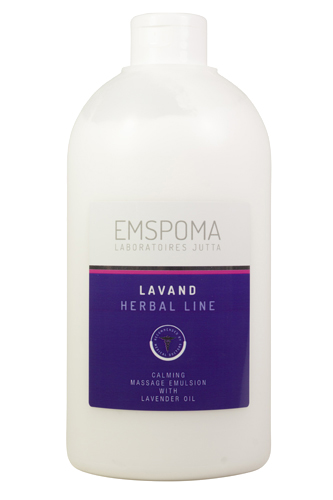 EMSPOMA herbal line Levand masážní emulze 1 l