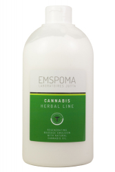 EMSPOMA herbal line Cannabis masážní emulze 1l