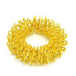 Gua Sha masn prsten, zlat (Yang)