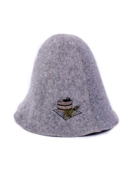 Klobouk do sauny s v��ivkou, �ed�