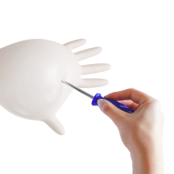 Latexov rukavice LATEX STANDARD 100 ks, nepudrovan bl