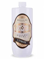 Masážní olej Tomfit Citron