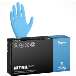 Nitrilov rukavice NITRIL IDEAL  100 ks, modr