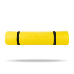 Podložka Yoga Mat Dual šedá/žlutá - GymBeam