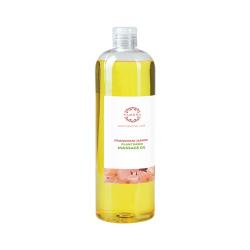 Rostlinný masážní olej Yamuna Frangipani-jasmín 1l