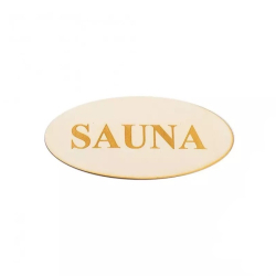 Tabulka s npisem Sauna 20 cm