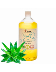 Verana rostlinný Masážní olej Aloe Vera 1000 ml