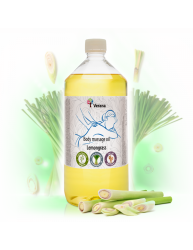 Verana rostlinný Masážní olej Citronová tráva 1000 ml