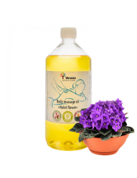 Verana rostlinný Masážní olej Fialka 1000 ml