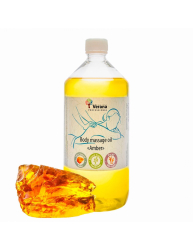 Verana rostlinný Masážní olej Jantar 1000 ml