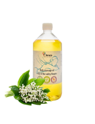 Verana rostlinný Masážní olej Konvalinka 1000 ml