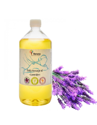 Verana rostlinný Masážní olej Levandule 1000 ml