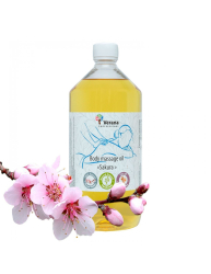 Verana rostlinný Masážní olej Sakura 1000 ml
